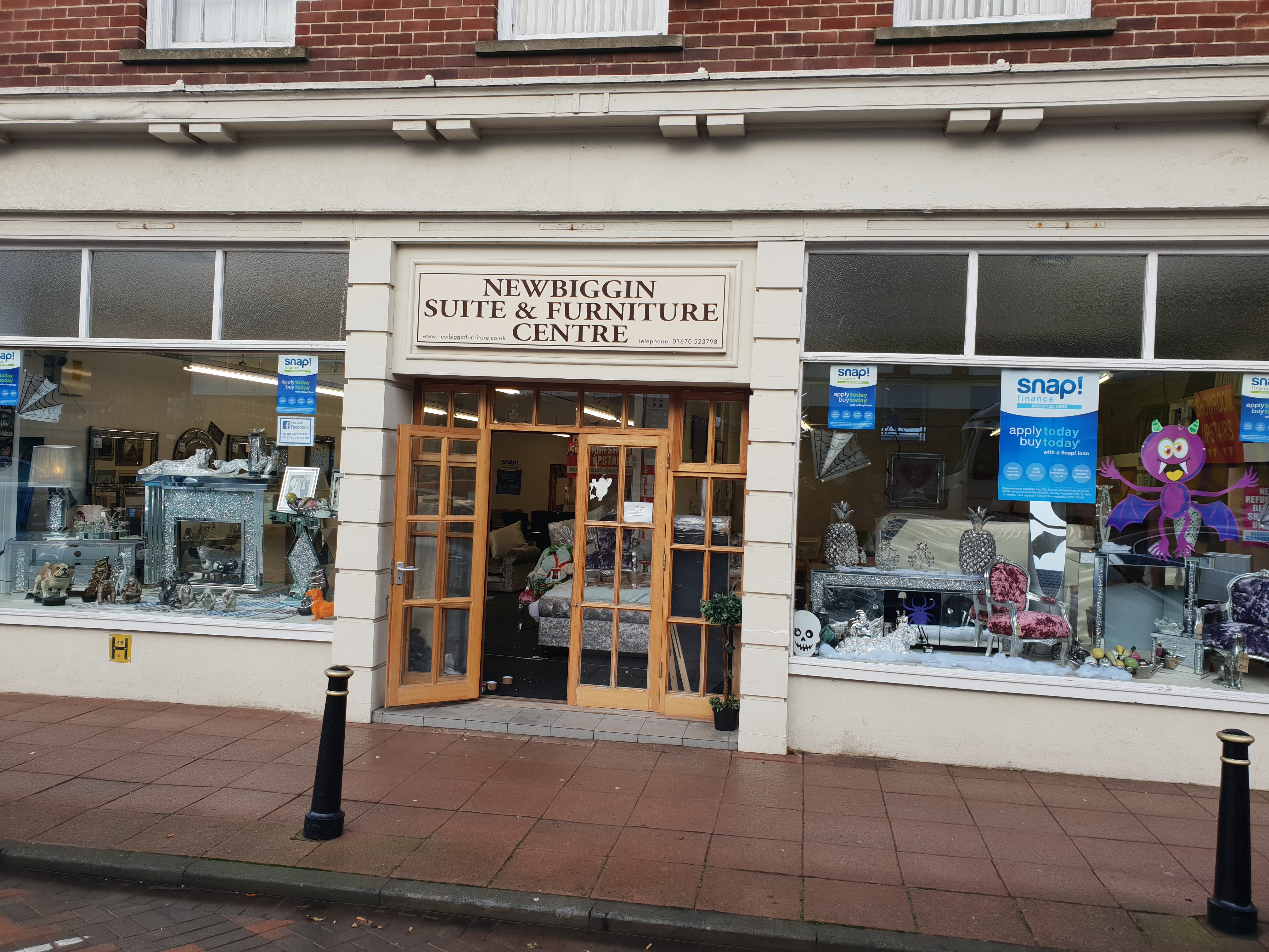 Spooktacular Shop Fronts - Newbiggin by the Sea Town Council