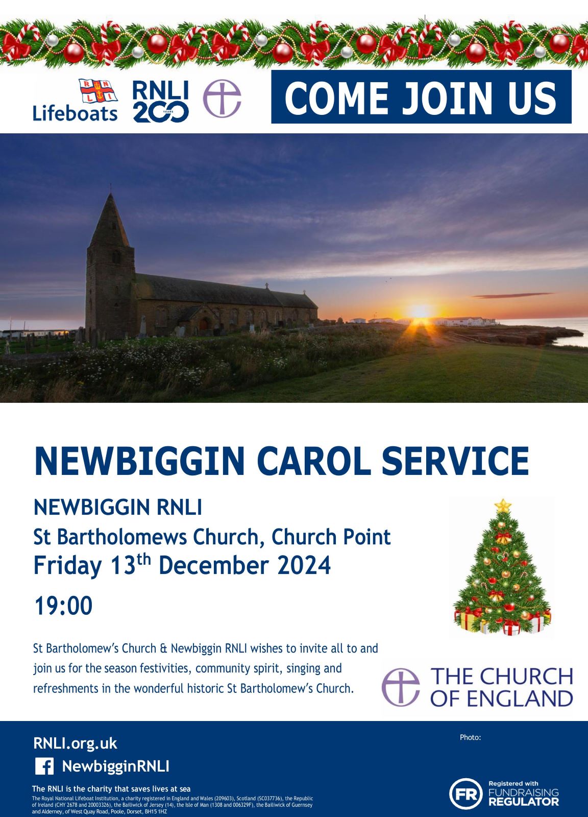 Newbiggin RNLI Carol Service